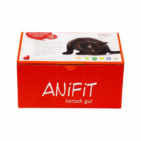 Cat Wet pet food Cat Trial Package (Schnupperpaket Katzen) 200g 1 Pack with different flavours and samples -2- Anifit